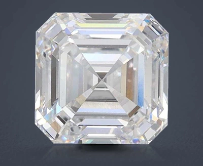1.74ct D VS1 Rare Carat Ideal Cut Asscher Lab Grown Diamond
