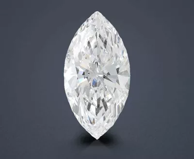 2.60ct D VVS1 Rare Carat Ideal Cut Marquise Lab Grown Diamond