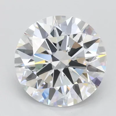1.75ct D FL Rare Carat Ideal Cut Round Lab Grown Diamond