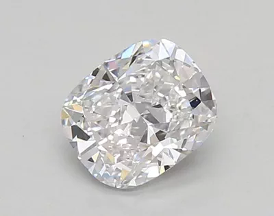 0.79ct D VVS2 Rare Carat Ideal Cut Cushion Lab Grown Diamond