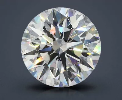 5.21ct F VS2 Rare Carat Ideal Cut Round Diamond