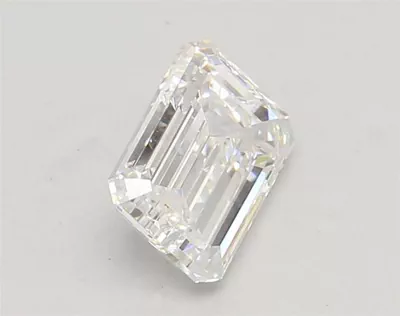 1.34ct E VS1 Rare Carat Ideal Cut Emerald Lab Grown Diamond