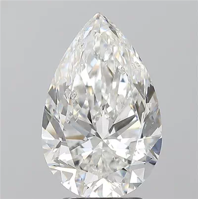 3.50ct F SI2 Very Good Cut Pear Diamond