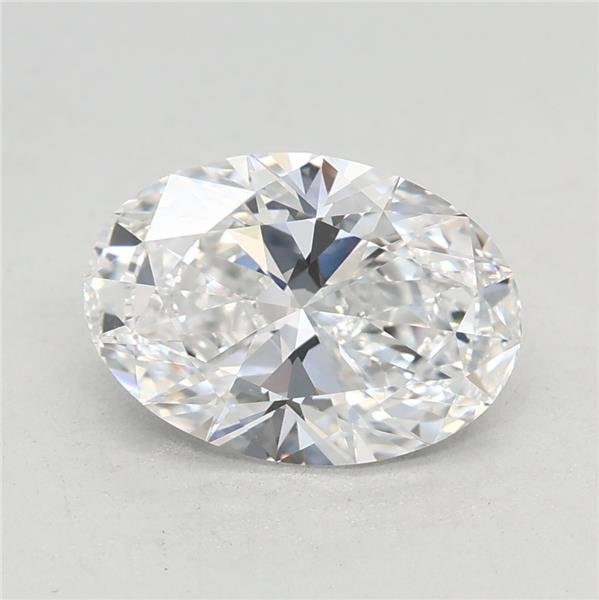 1.59ct D VVS1 Rare Carat Ideal Cut Oval Lab Grown Diamond