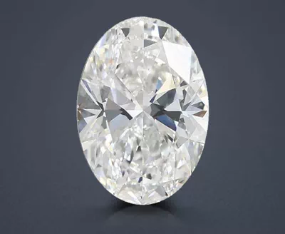 1.59ct D VVS1 Rare Carat Ideal Cut Oval Lab Grown Diamond