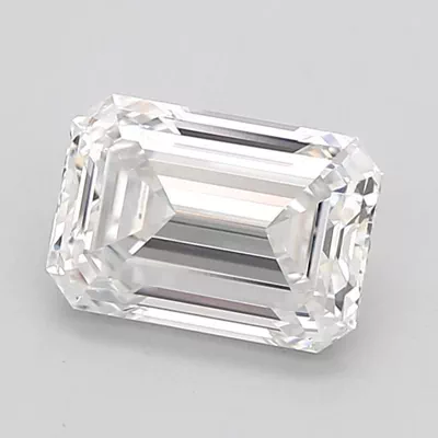 1.91ct E VVS2 Excellent Cut Emerald Lab Grown Diamond