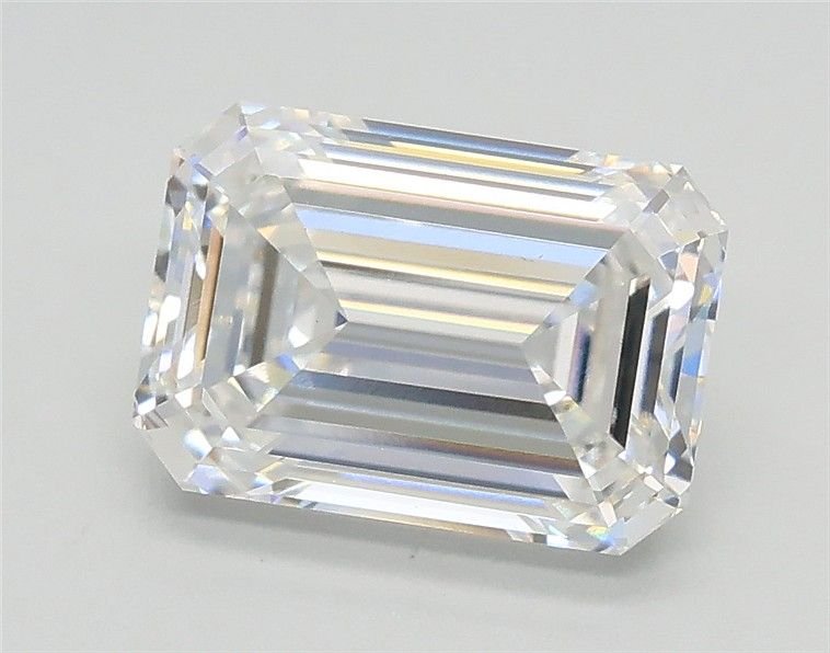 2.02ct E VS1 Rare Carat Ideal Cut Emerald Lab Grown Diamond