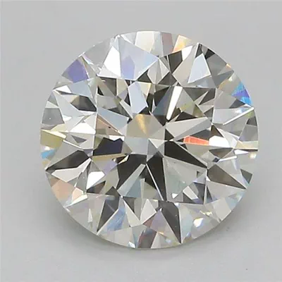 2.04ct I VS2 Rare Carat Ideal Cut Round Lab Grown Diamond