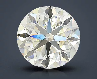 3.03ct K SI1 Very Good Cut Round Diamond