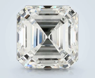 7.18ct E VVS2 Excellent Cut Asscher Lab Grown Diamond