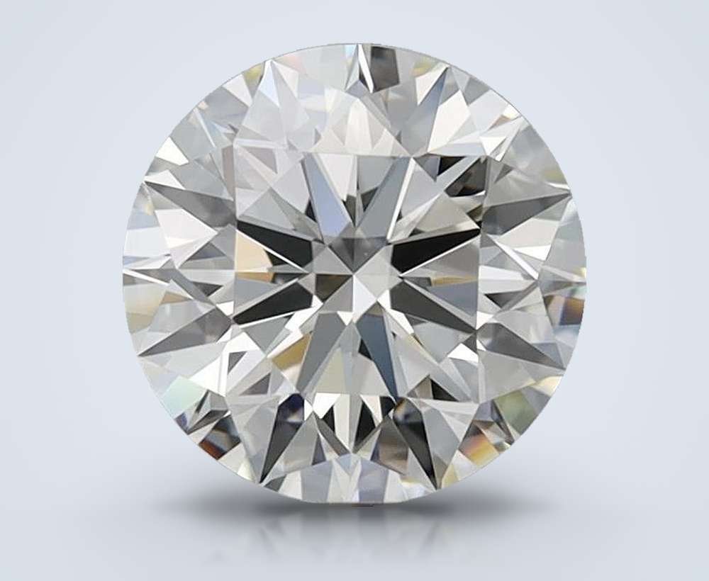1.72ct J IF Rare Carat Ideal Cut Round Diamond
