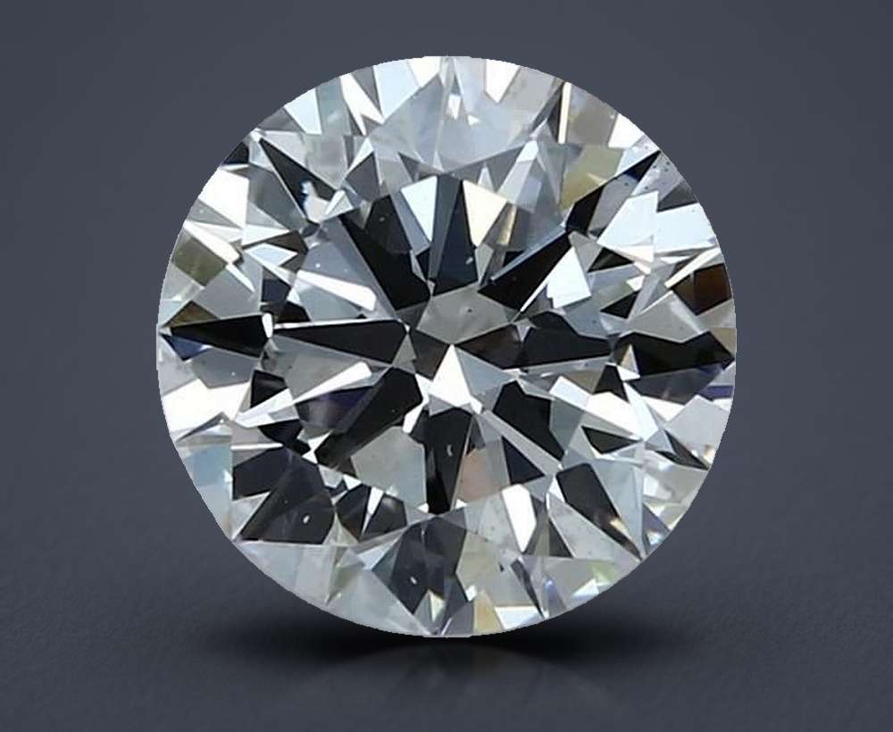 2.04ct F VVS1 Rare Carat Ideal Cut Round Lab Grown Diamond