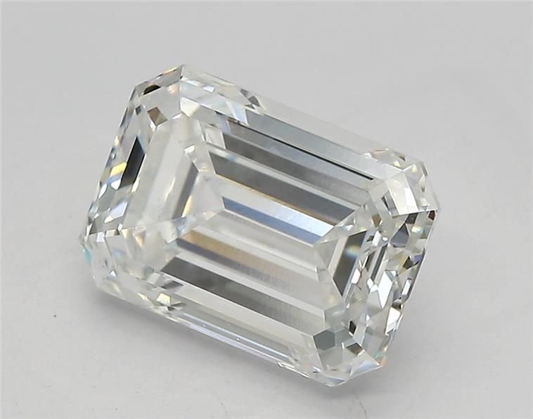 2.54ct E VS2 Very Good Cut Emerald Lab Grown Diamond