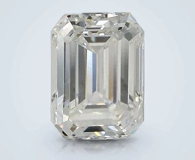 2.54ct E VS2 Very Good Cut Emerald Lab Grown Diamond