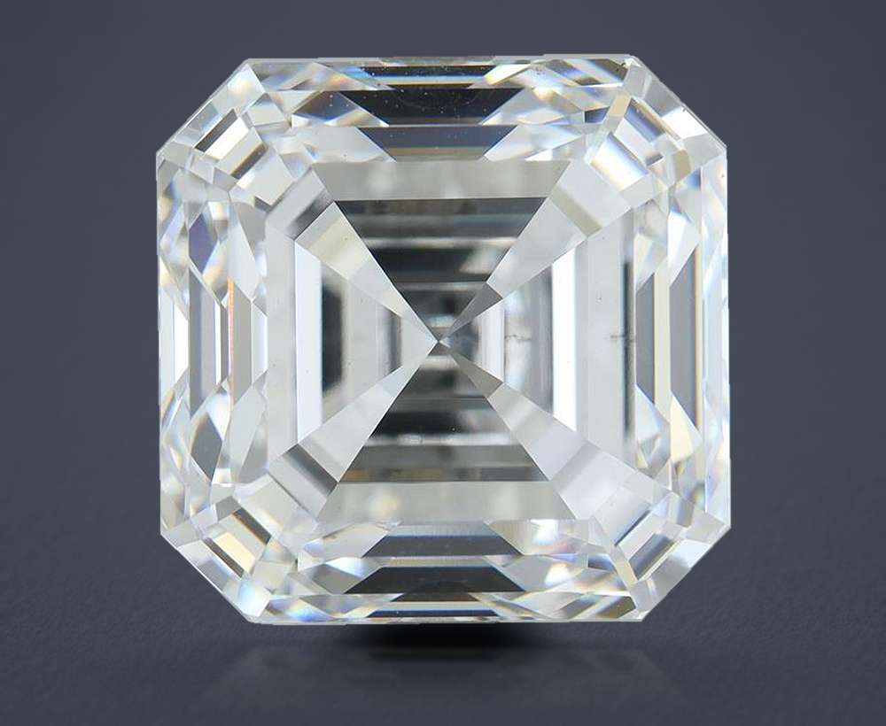7.33ct E VS2 Rare Carat Ideal Cut Asscher Lab Grown Diamond