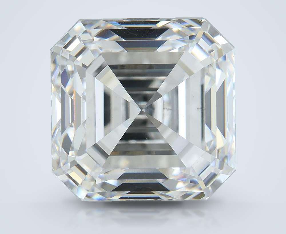 7.33ct E VS2 Rare Carat Ideal Cut Asscher Lab Grown Diamond