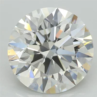 3.53ct H VS1 Rare Carat Ideal Cut Round Lab Grown Diamond