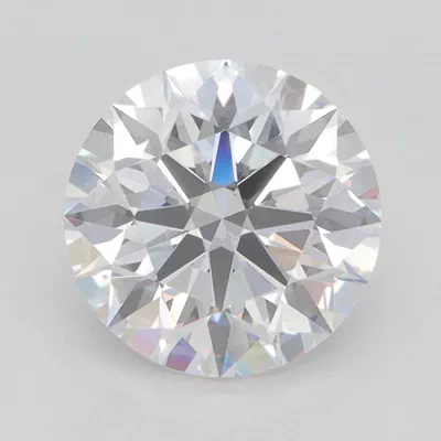 3.05ct D VVS2 Rare Carat Ideal Cut Round Lab Grown Diamond