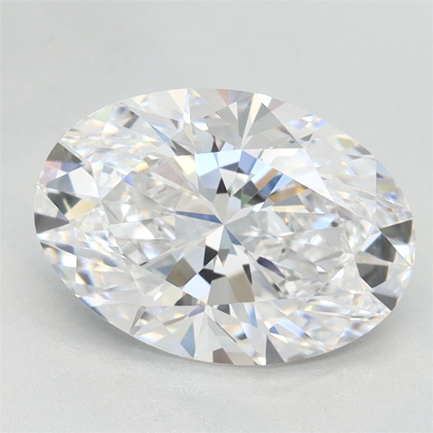 2.07ct D VVS1 Very Good Cut Oval Lab Grown Diamond