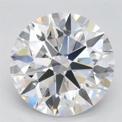 4.23ct D FL Rare Carat Ideal Cut Round Lab Grown Diamond