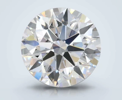 4.23ct D FL Rare Carat Ideal Cut Round Lab Grown Diamond