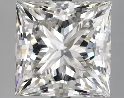6.30ct G VS1 Rare Carat Ideal Cut Princess Lab Grown Diamond