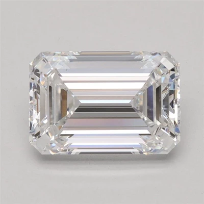 1.71ct D VS1 Rare Carat Ideal Cut Emerald Lab Grown Diamond