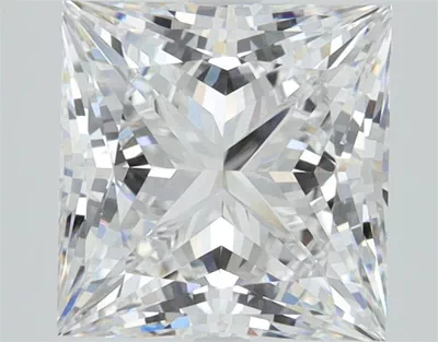 10.07ct F VVS2 Rare Carat Ideal Cut Princess Lab Grown Diamond