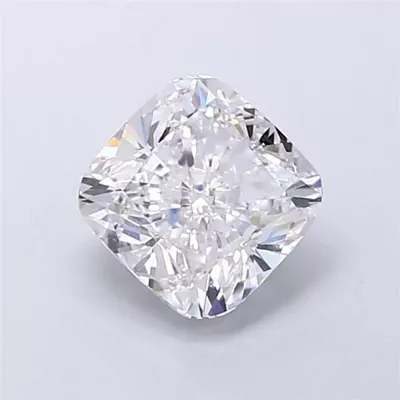 1.77ct D VVS2 Rare Carat Ideal Cut Cushion Lab Grown Diamond