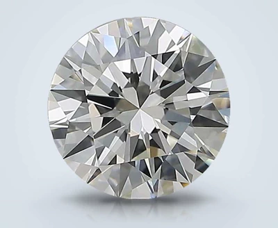 2.01ct J IF Rare Carat Ideal Cut Round Diamond