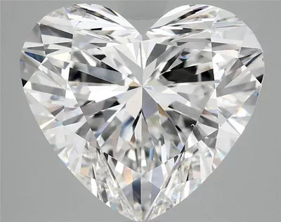 5.24ct E VS1 Rare Carat Ideal Cut Heart Lab Grown Diamond