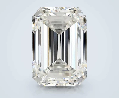 13.08ct F VVS2 Rare Carat Ideal Cut Emerald Lab Grown Diamond