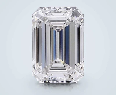 3.56ct H VS2 Rare Carat Ideal Cut Emerald Lab Grown Diamond