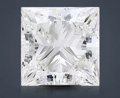 6.01ct G VVS2 Rare Carat Ideal Cut Princess Lab Grown Diamond