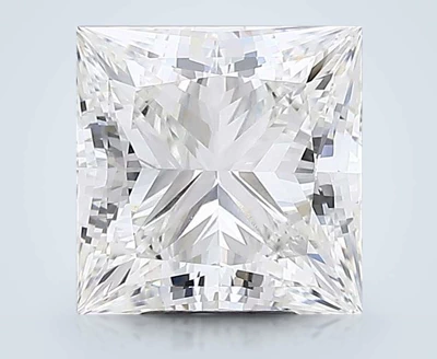6.01ct G VVS2 Rare Carat Ideal Cut Princess Lab Grown Diamond