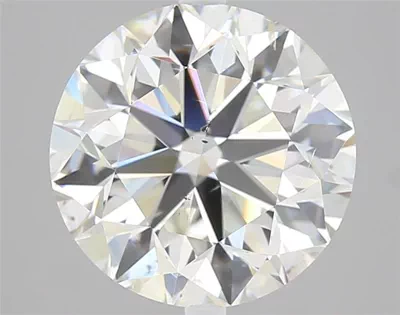 4.01ct I SI2 Very Good Cut Round Diamond