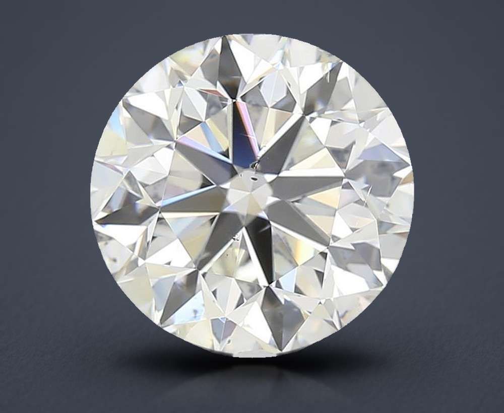 4.01ct I SI2 Very Good Cut Round Diamond