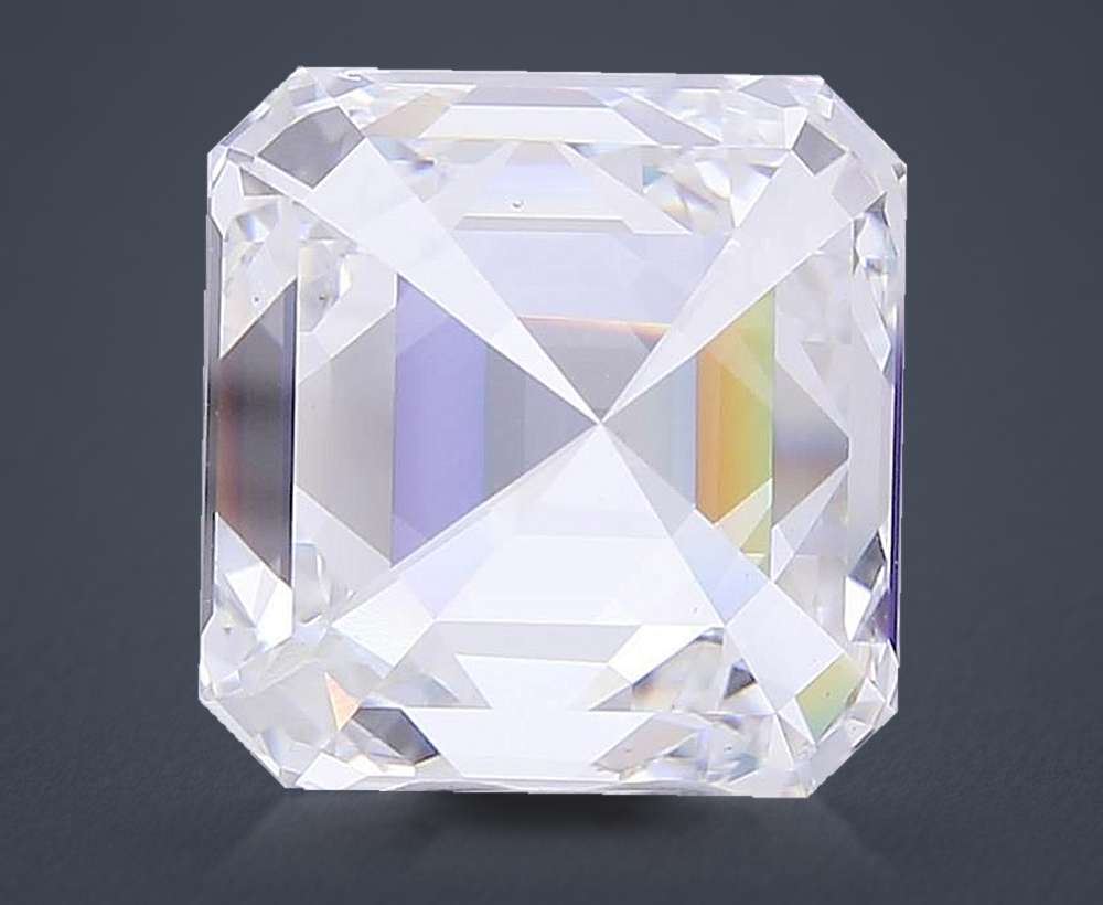 10.06ct G VS2 Very Good Cut Asscher Lab Grown Diamond