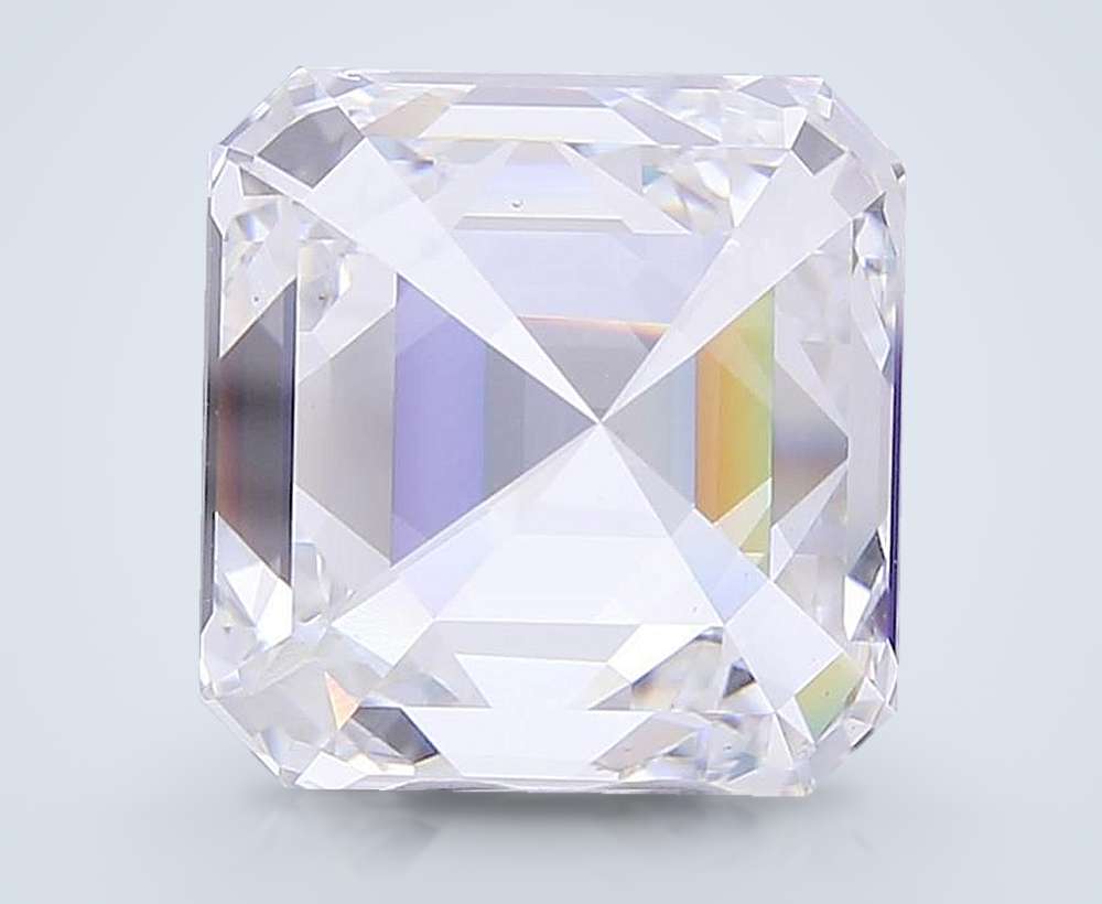 10.06ct G VS2 Very Good Cut Asscher Lab Grown Diamond