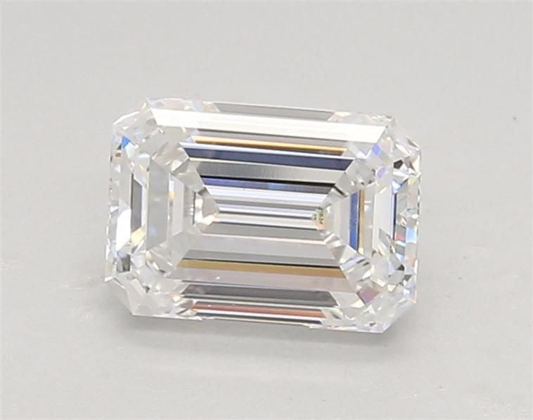 1.32ct D VS1 Rare Carat Ideal Cut Emerald Lab Grown Diamond