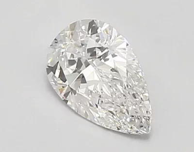 0.84ct D VVS1 Rare Carat Ideal Cut Pear Lab Grown Diamond