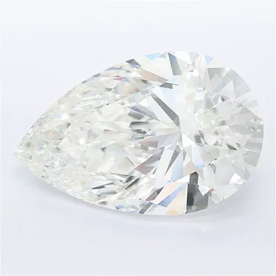 13.09ct F VVS2 Rare Carat Ideal Cut Pear Lab Grown Diamond