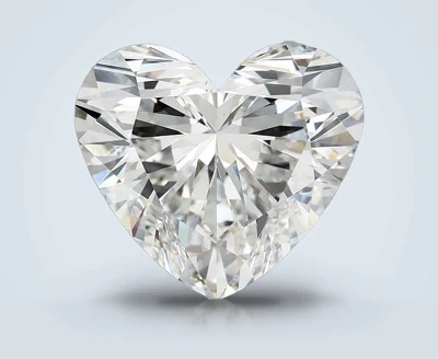 6.01ct E VS1 Rare Carat Ideal Cut Heart Lab Grown Diamond