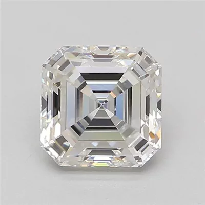 2.58ct F VVS2 Excellent Cut Asscher Lab Grown Diamond
