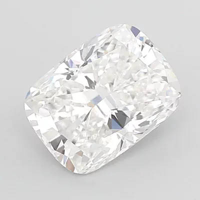 3.53ct E VVS2 Rare Carat Ideal Cut Cushion Lab Grown Diamond
