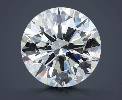 2.13ct H SI2 Rare Carat Ideal Cut Round Diamond