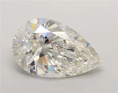 31.17ct G VS1 Rare Carat Ideal Cut Pear Lab Grown Diamond