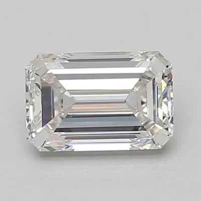 1.32ct E VVS2 Rare Carat Ideal Cut Emerald Lab Grown Diamond