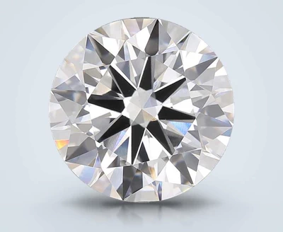 10.04ct F VVS2 Excellent Cut Round Lab Grown Diamond