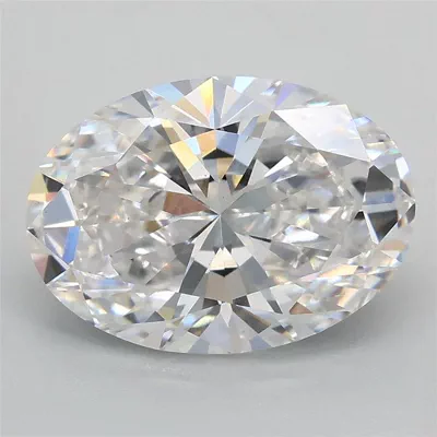 2.52ct E VS1 Rare Carat Ideal Cut Oval Lab Grown Diamond